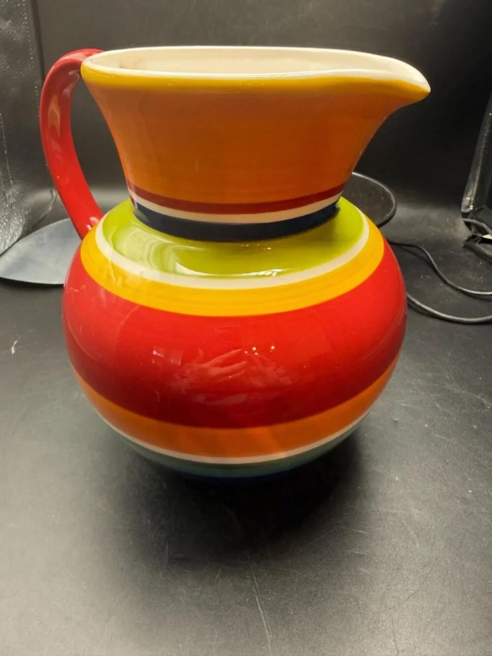 Pier 1 Colorful Pitcher